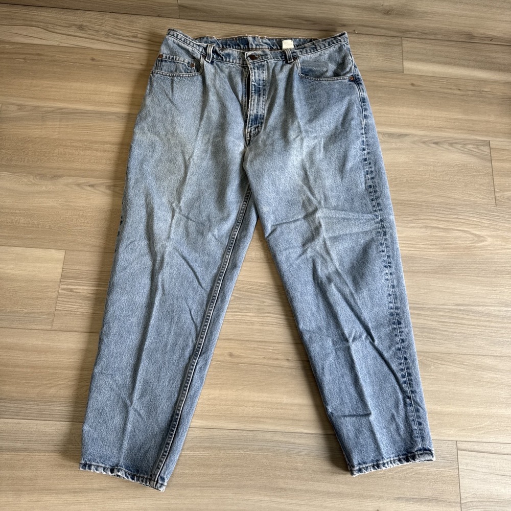 Vintage‎ Levi's Levis 560 Loose Fit Tapered Blue Jeans Mens Sz 40x30 Made in USA